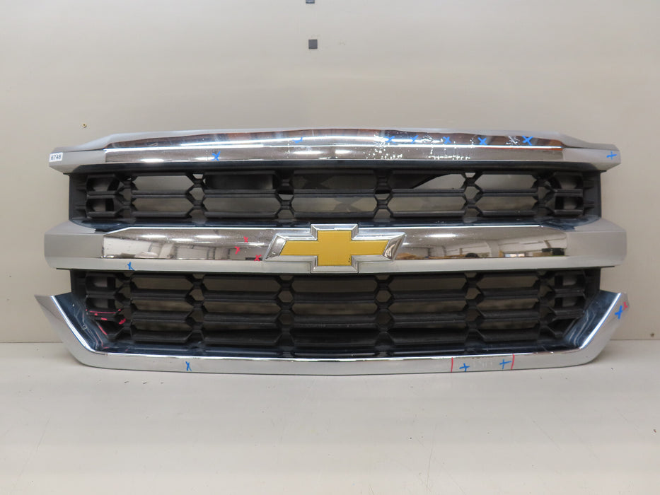 2016-2019 CHEVY CHEVROLET SILVERADO 1500 FRONT GRILL GRILLE OEM