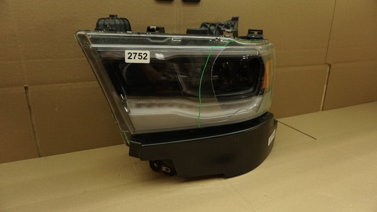 2019-2022 DODGE RAM 1500 FRONT LEFT DRIVERS SIDE HEADLIGHT OEM 19 20 21 22