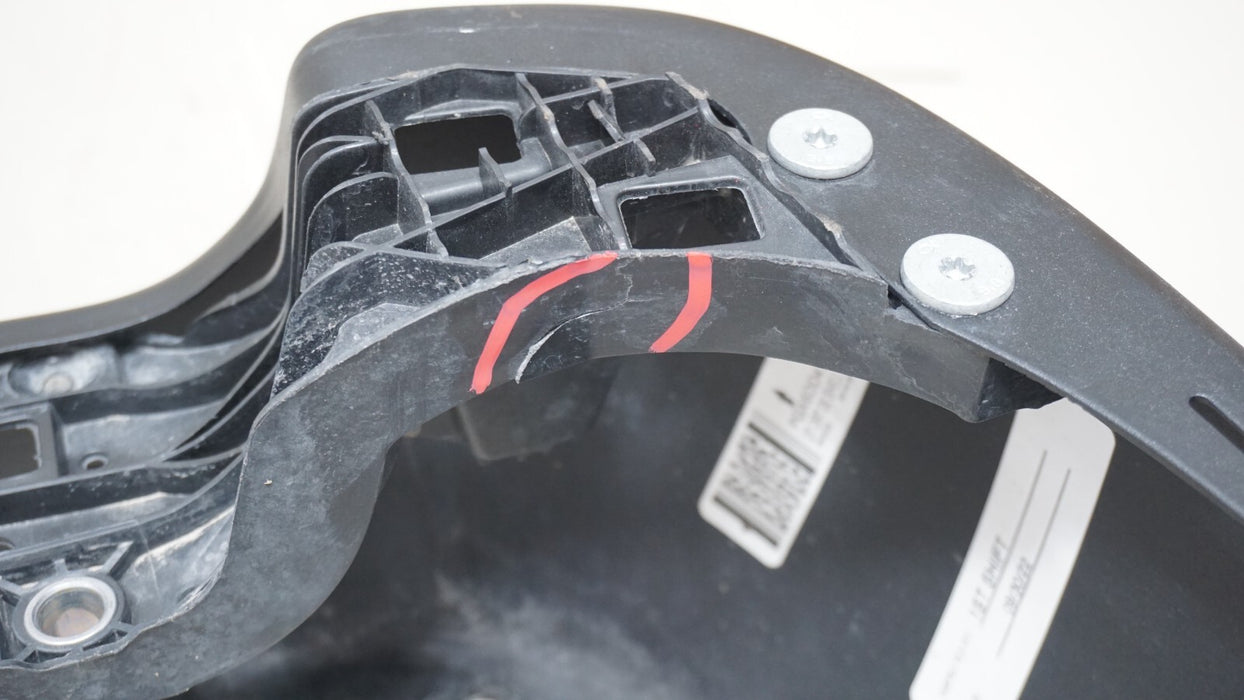 2019-2022 DODGE RAM REBEL 1500 DUAL EXHAUST REAR METAL BUMPER OEM 68404446AB