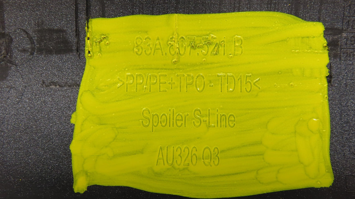 2019-2022 AUDI Q3 S-LINE REAR CENTER BUMPER COVER VALANCE OEM 83A807521B