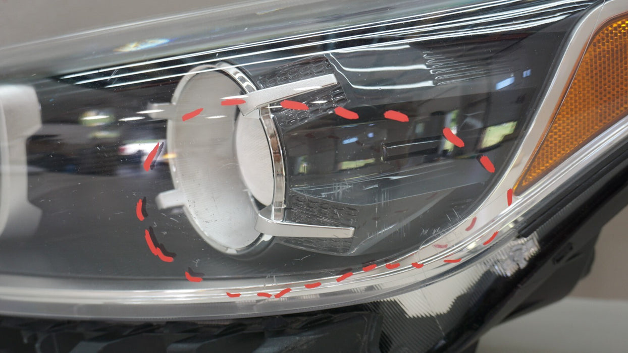 2019-2021 KIA FORTE FRONT LEFT DRIVER SIDE HEADLIGHT HALOGEN OEM 92101-M7XXX