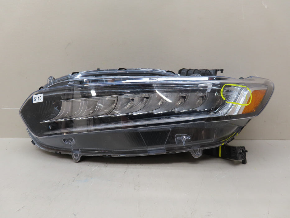 2018-2020 HONDA ACCORD FRONT LEFT DRIVER SIDE HEADLIGHT FULL LED OEM