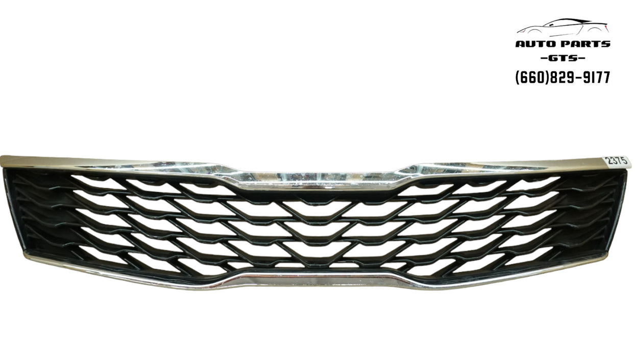 2019-2020 KIA OPTIMA FRONT BUMPER UPPER GRILL GRILLE OEM 86351-D5500