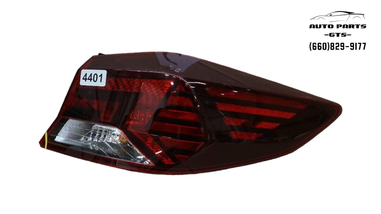 2019 2020 HYUNDAI ELANTRA REAR RIGHT PASSENGER SIDE OUTER TAIL LIGHT CAPA