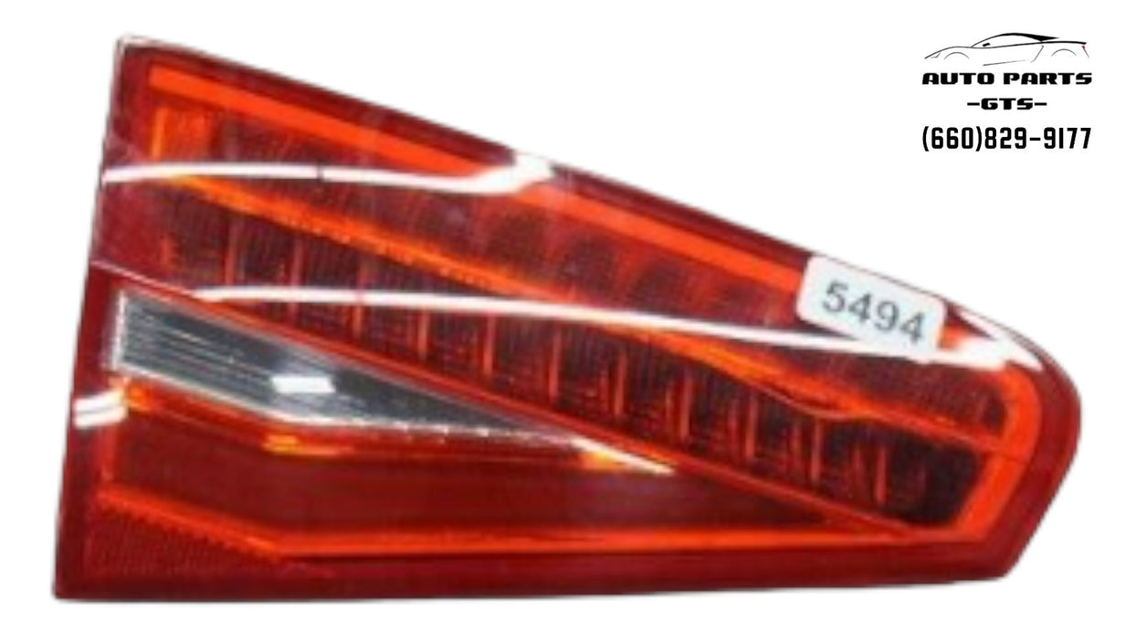 2013-2016 AUDI A4 QUATTRO S4 REAR LEFT INNER TAIL LIGHT LAMP OEM 8K5945093AD