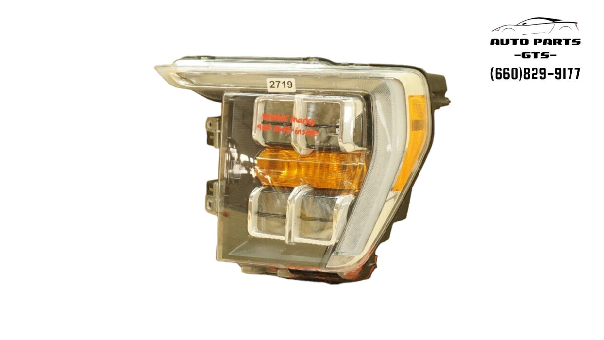2021 2022 FORD F-150 FRONT LEFT DRIVERS SIDE HEADLIGHT FACTORY OEM 21 22