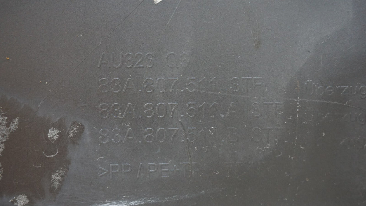 2019-2022 AUDI Q3 S-LINE 83A REAR BUMPER COVER OEM 83A.807.511 A 19 20 21 22
