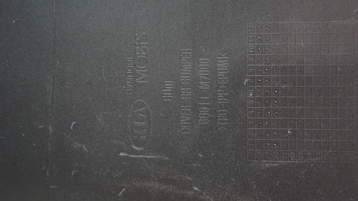 2019-2021 KIA FORTE REAR BUMPER COVER 86611-M7000 OEM 19 20 21