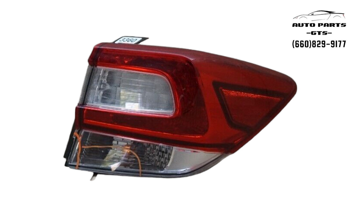 2017-2019 SUBARU IMPREZA HATCHBACK REAR PASSENGER SIDE TAILLIGHT TAILLAMP OEM