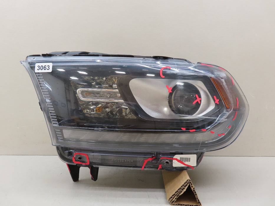 2016-2020 DODGE DURANGO FRONT LEFT DRIVER SIDE HEADLIGHT HID OEM