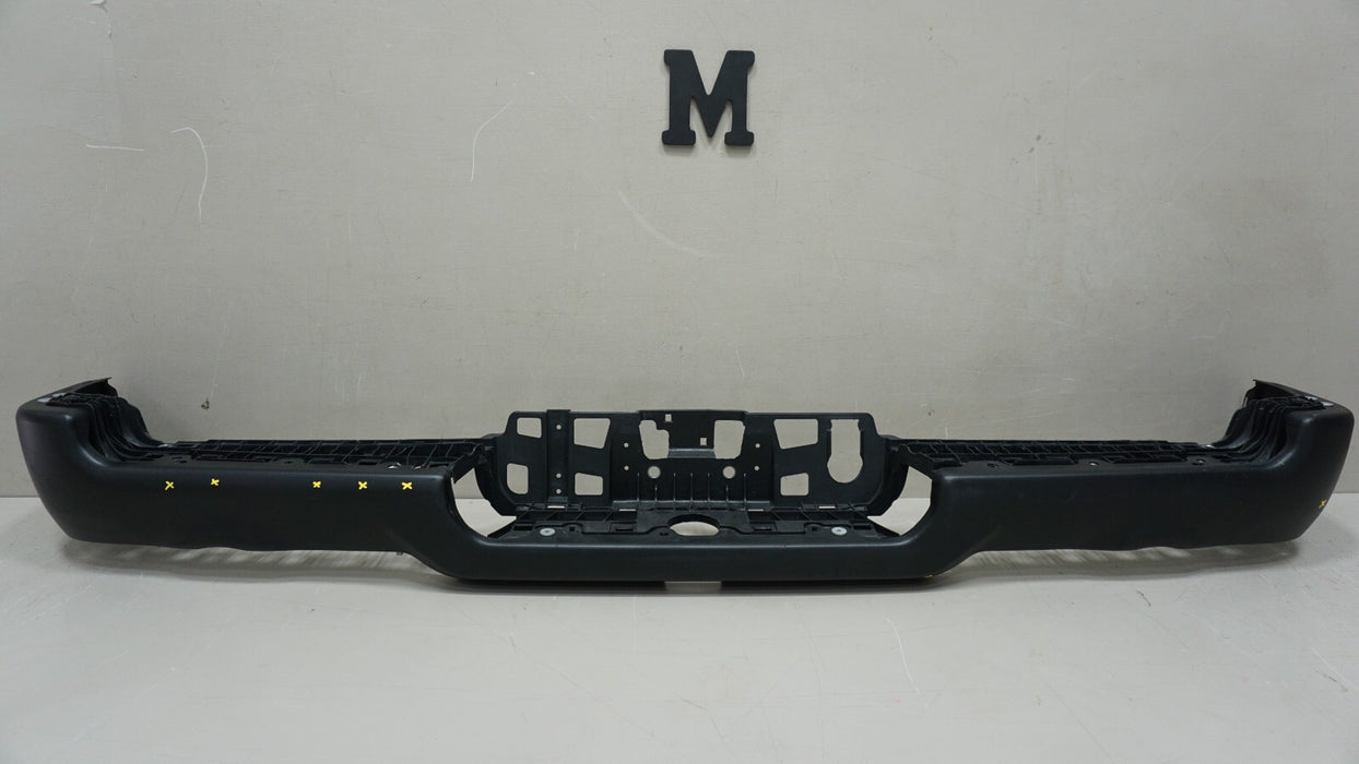 2019-2022 DODGE RAM REBEL 1500 DUAL EXHAUST REAR METAL BUMPER OEM 68404446AB