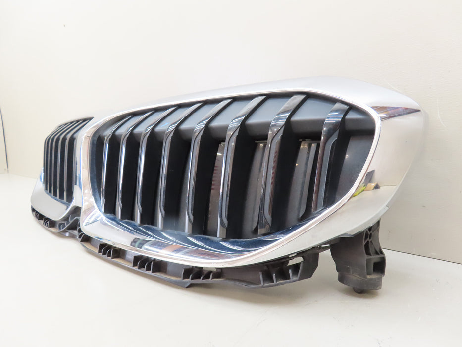 2019-2022 BMW 3 G20 FRONT UPPER RADIATOR GRILLE AIR SHUTTER OEM 167622-10