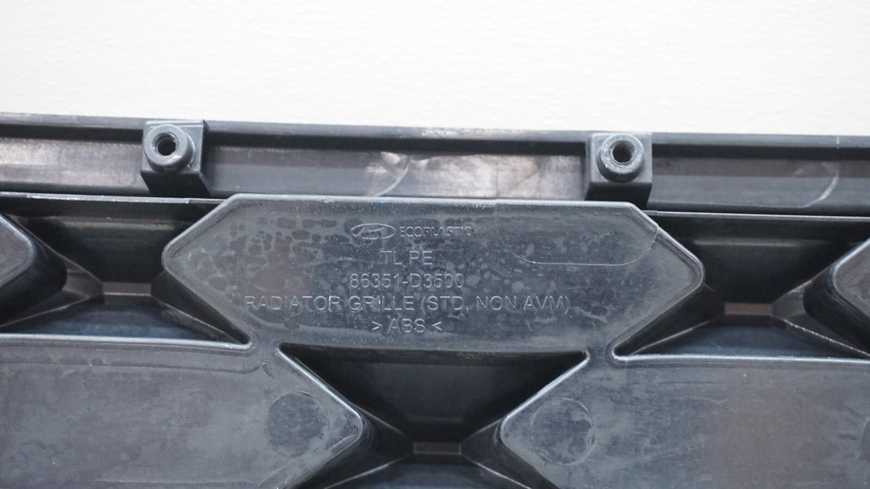 2019-2021 HYUNDAI TUCSON FRONT MAIN RADIATOR GRILLE OEM 86351-D3500