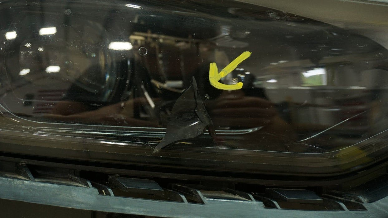 2019-2022 JEEP CHEROKEE FRONT RIGHT PASSENGER SIDE HEADLIGHT LED OEM 19 20 21 22