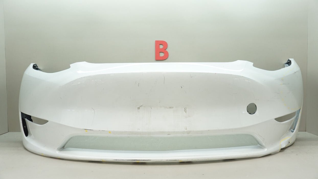 2020-2023 TESLA MODEL Y FRONT BUMPER COVER PANEL OEM 1493745-00-A