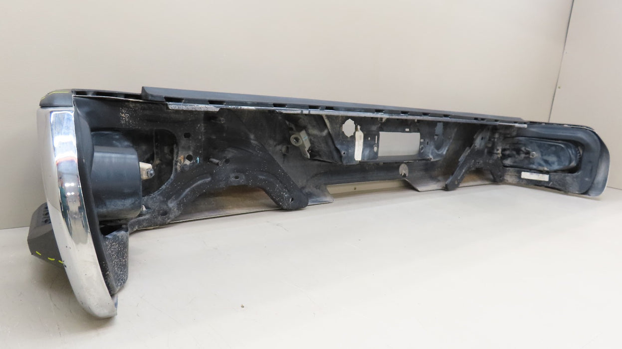 2019-2022 GMC SIERRA CHEVROLET SILVERADO 1500 REAR BUMPER METAL OEM