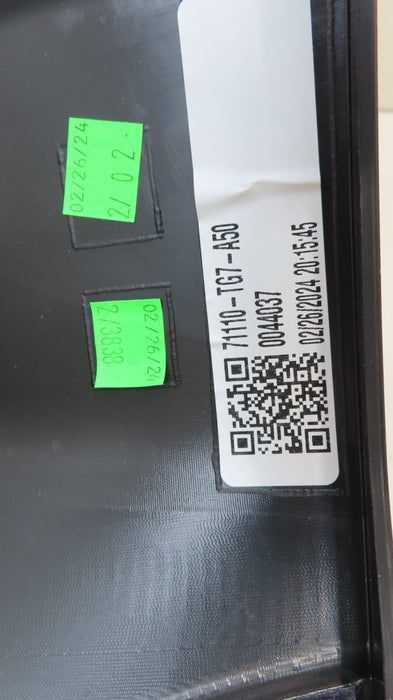 2019-2022 HONDA PILOT FRONT LOWER BUMPER COVER OEM 71110-TG7-A5