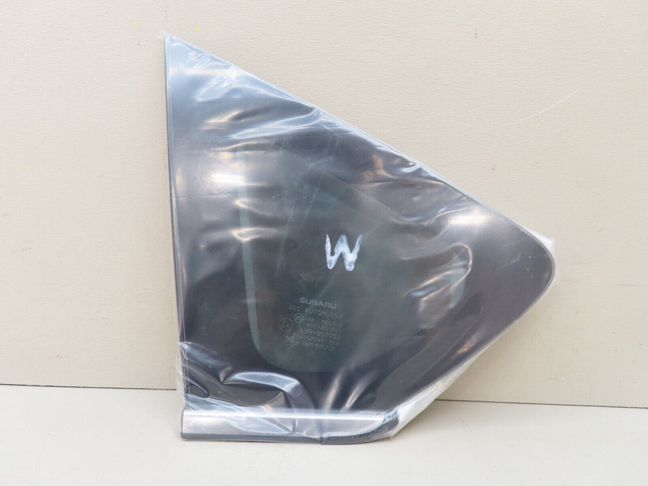 2019-2023 SUBARU CROSSTREK REAR RIGHT PASSENGER QUARTER GLASS PANEL OEM