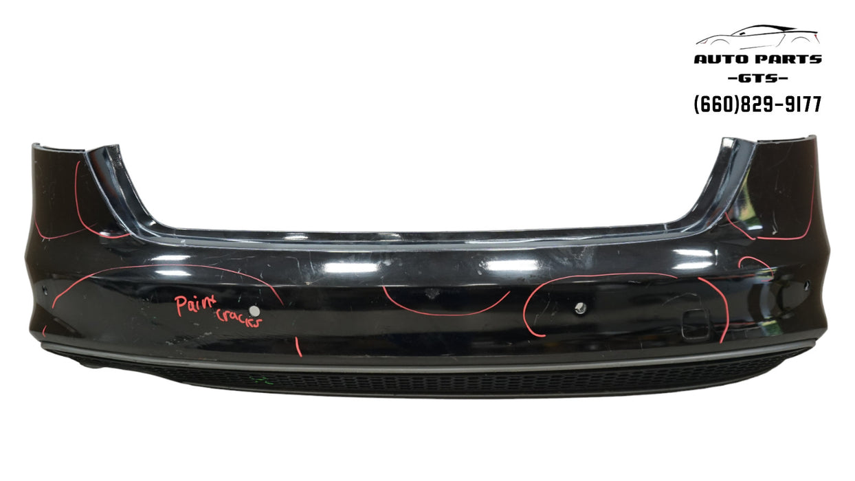 2013-2016 AUDI A4 REAR BUMPER COVER OEM 8K0.807.521.J 13 14 15 16