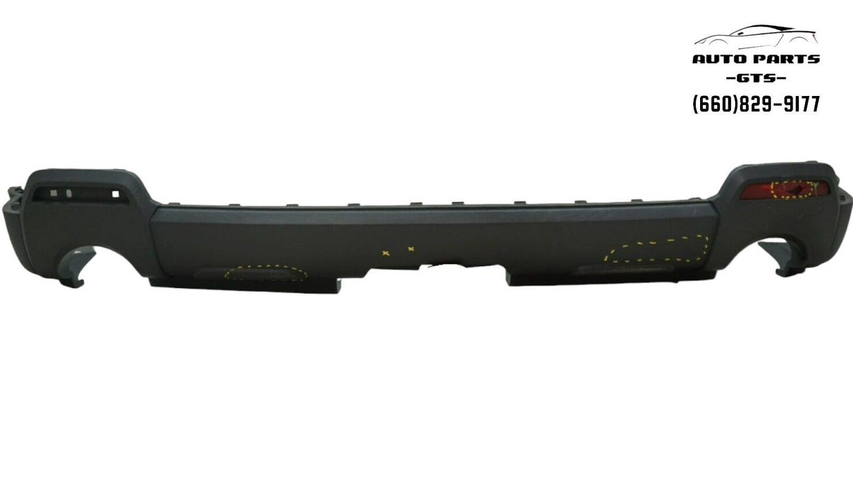 2010-2015 GMC TERRAIN W DUAL EXHAUST REAR LOWER BUMPER COVER VALANCE 25880094