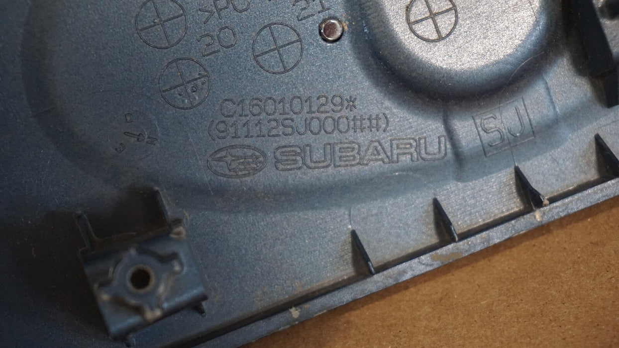 2019-2021 SUBARU FORESTER REAR TRUNK LID TAILGATE MOLDING PANEL HITCH TRIM OEM