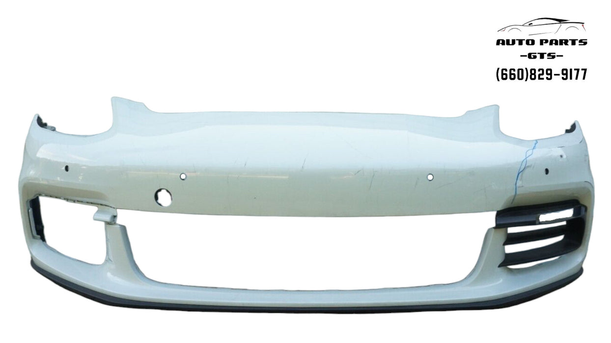 2017-2019 PORSCHE PANAMERA FRONT BUMPER PLASTIC SHELL COVER PANEL FACTORY OEM