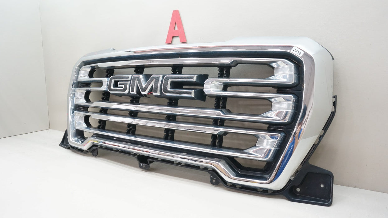 2019-2021 GMC SIERRA 1500 FRONT BUMPER RADIATOR GRILLE OEM