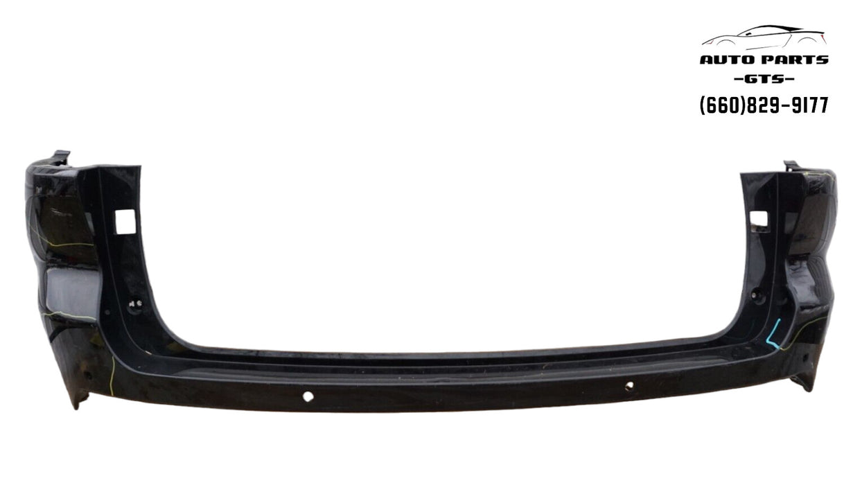 2022 JEEP GRAND CHEROKEE REAR UPPER BUMPER COVER W/ SENSOR HOLES 6XP33TRMAC OEM