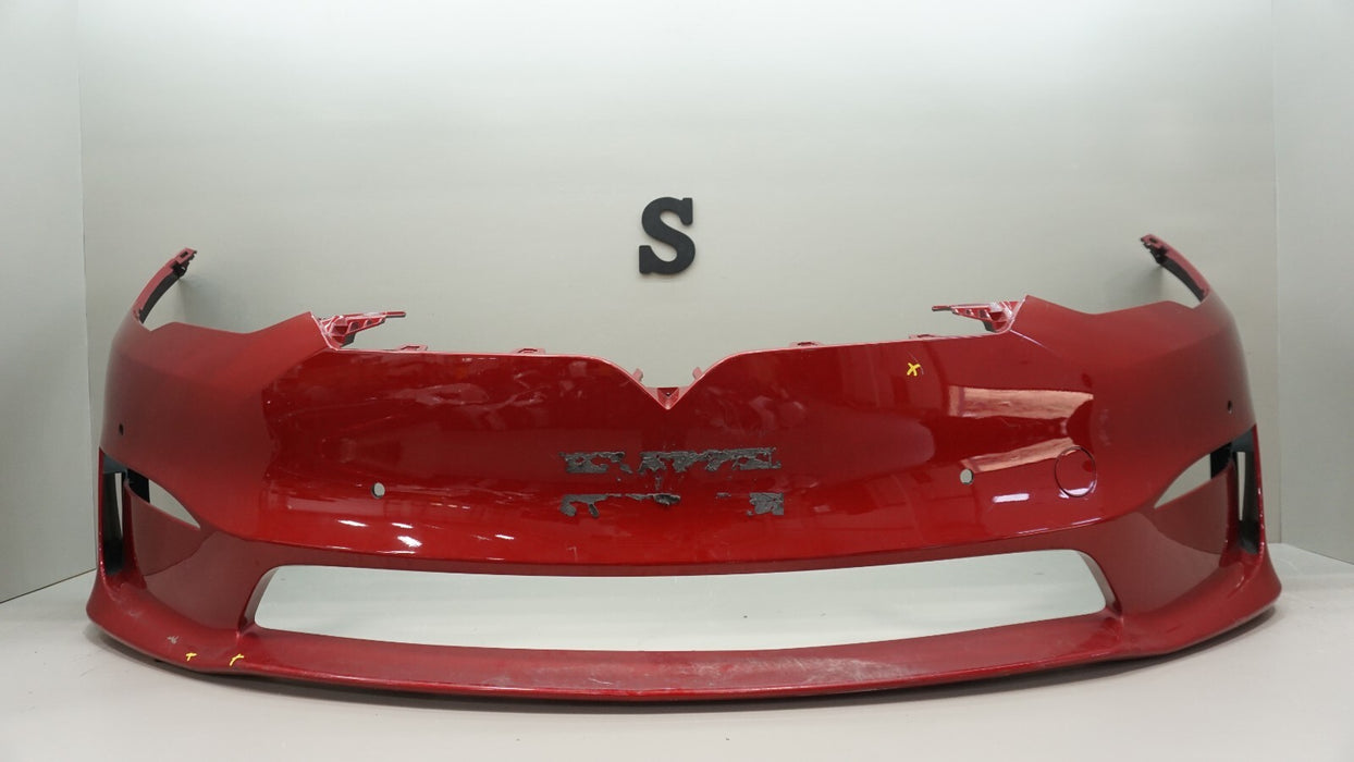 2021-2023 TESLA MODEL S FRONT BUMPER COVER 1564691-00-A OEM 21 22 23