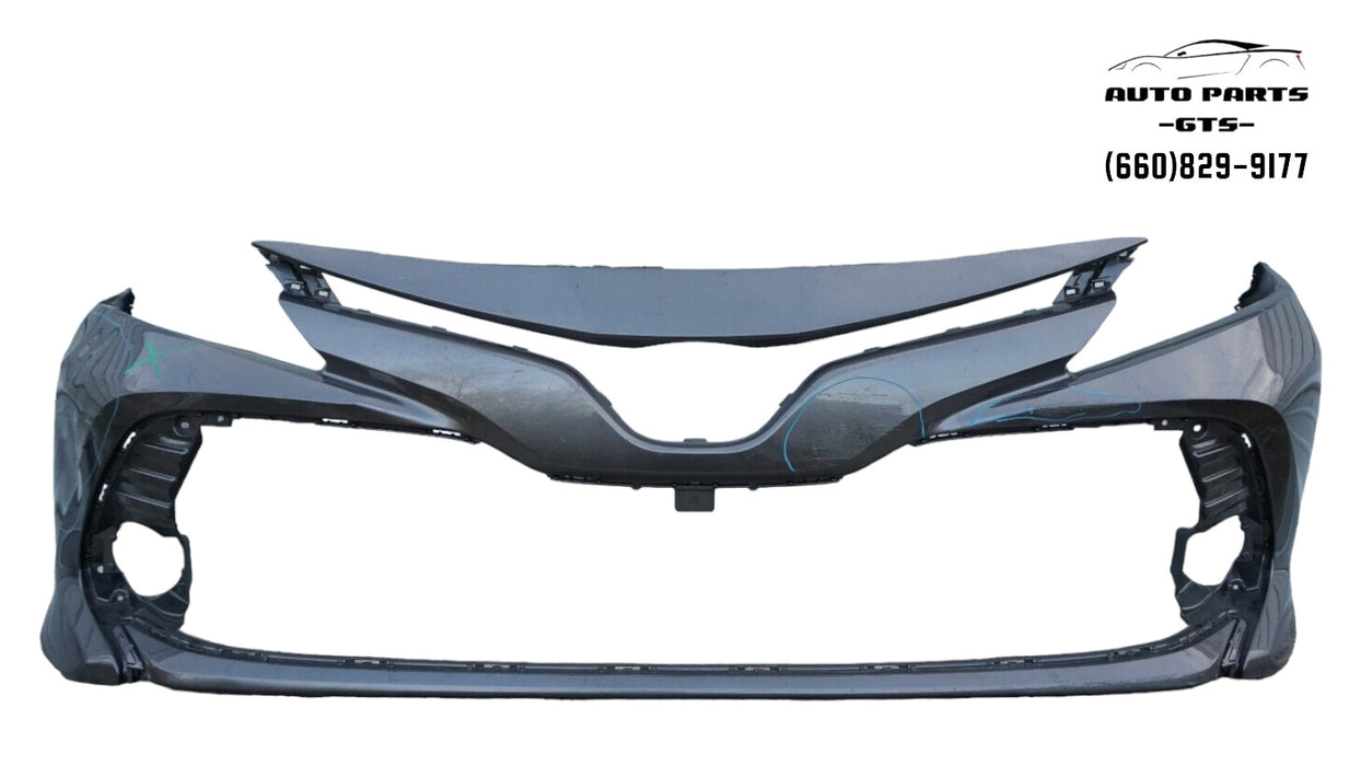 2018-2019 TOYOTA CAMRY FRONT BUMPER COVER OEM 18 19