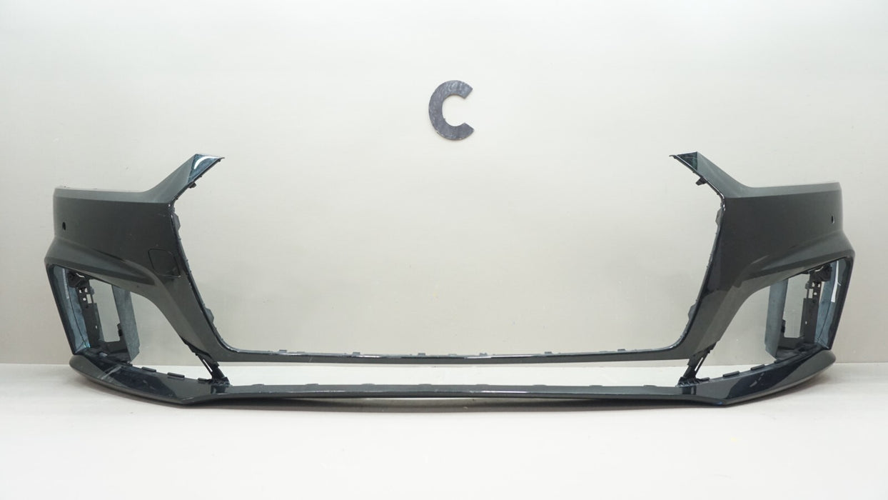 2020-2022 AUDI A5 S-LINE FRONT BUMPER COVER PANEL OEM 8W6807437A