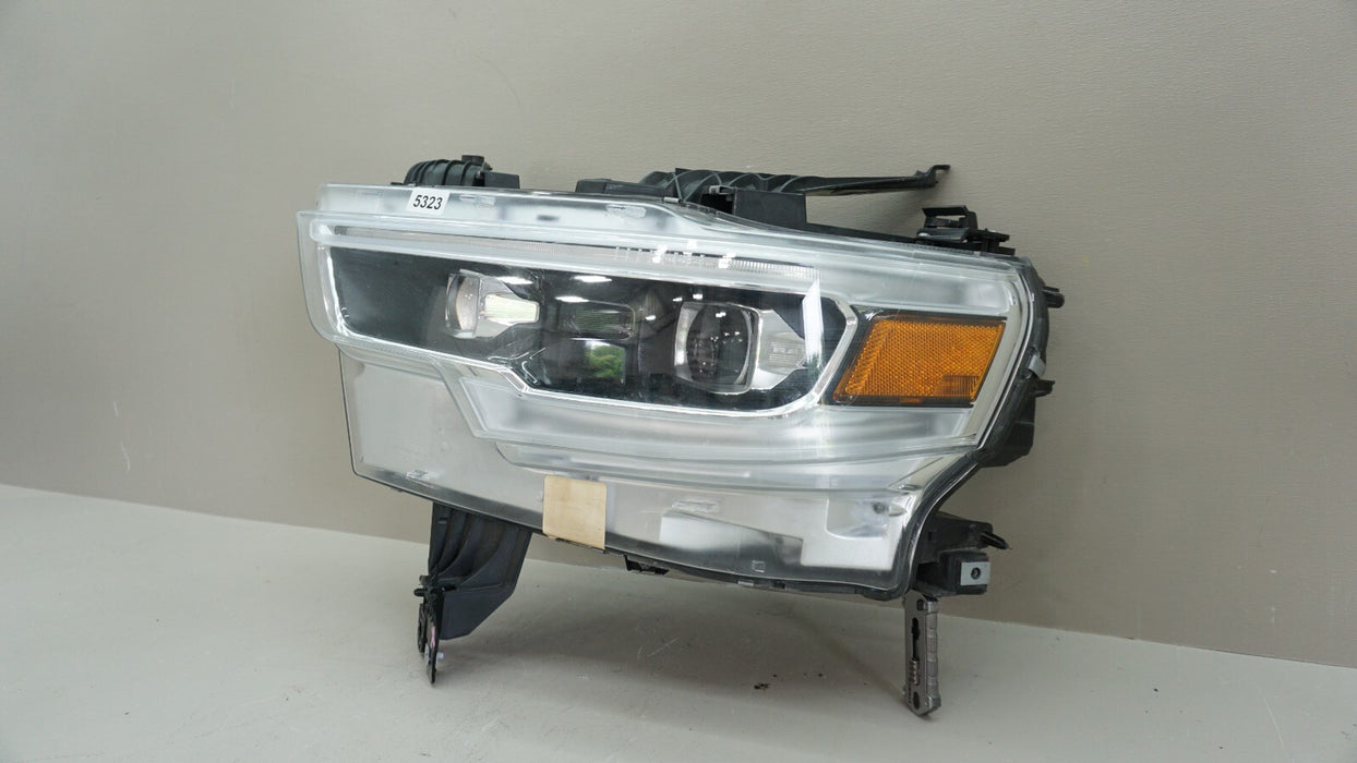 2019-2021 DODGE RAM 1500 LEFT DRIVER HEADLIGHT LAMP AFS BI LED OEM 68316085AG