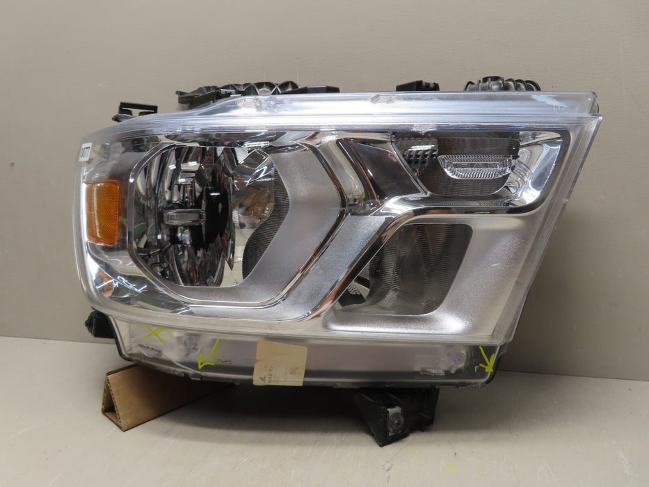 2019-2021 DODGE RAM 1500 FRONT RIGHT SIDE HEADLIGHT LAMP HALOGEN OEM 68316080AH
