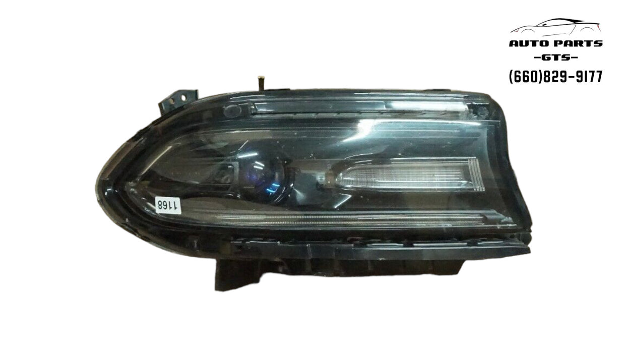 2016-2020 DODGE CHARGER FRONT LEFT DRIVER SIDE HEADLIGHT HALOGEN LAMP OEM