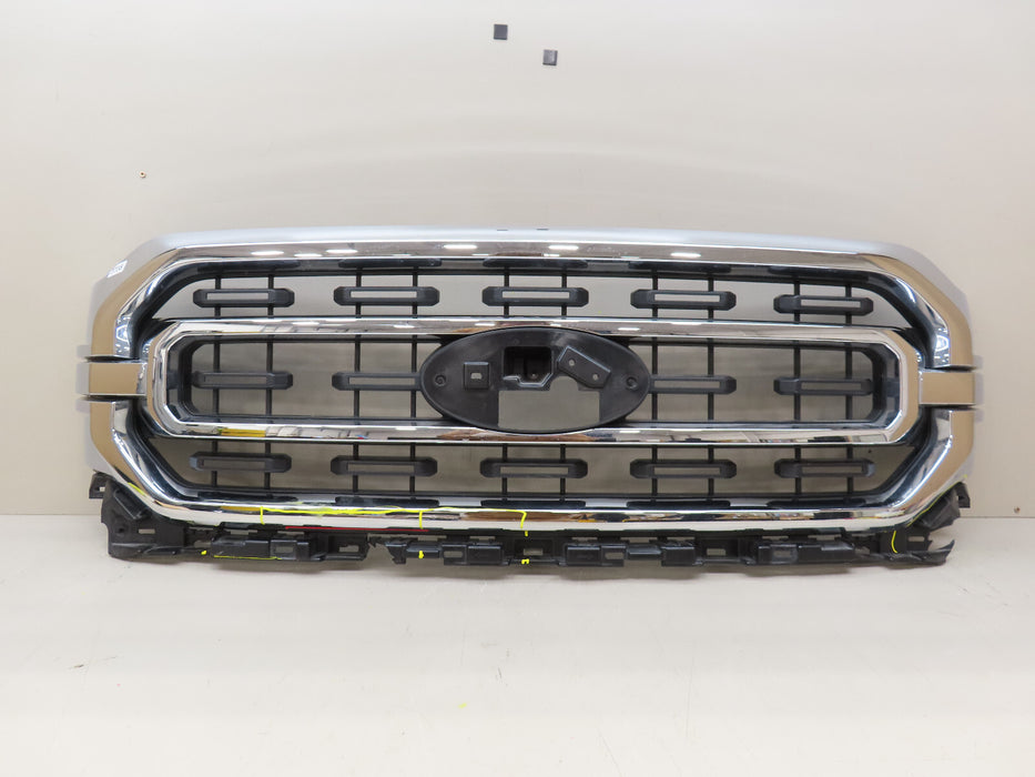 2021-2023 FORD F150 F-150 XLT FRONT RADIATOR GRILLE GRILL OEM ML34-8200-CFSMAS