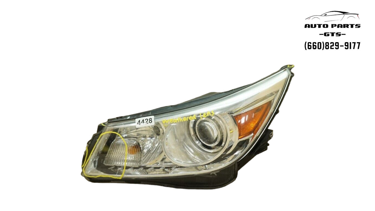 2010-2013 BUICK LACROSSE XENON FRONT LEFT DRIVER SIDE HEADLIGHT HALOGEN OEM
