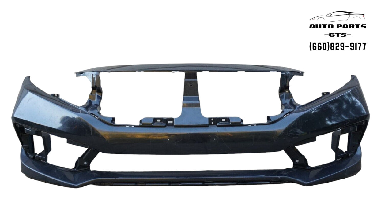 2019-2020 HONDA CIVIC SEDAN SPORT CVT FRONT BUMPER COVER OEM 19 20