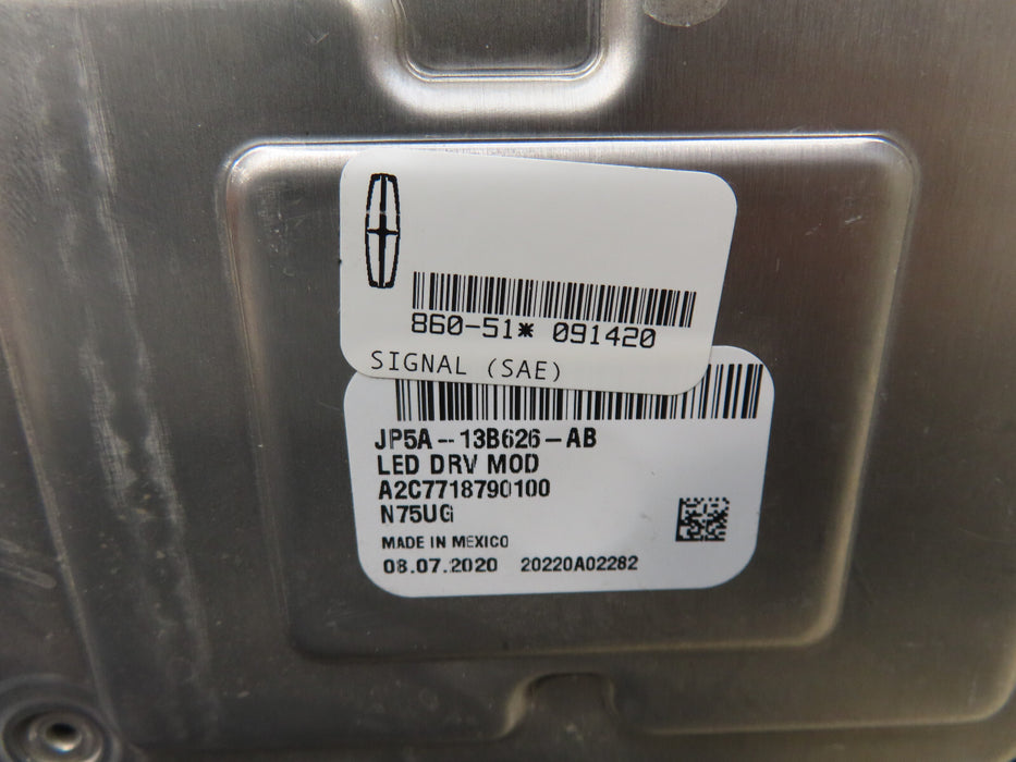 2019-2022 LINCOLN NAUTILUS FRONT LEFT DRIVER HEADLIGHT LED OEM PARTS ONLY