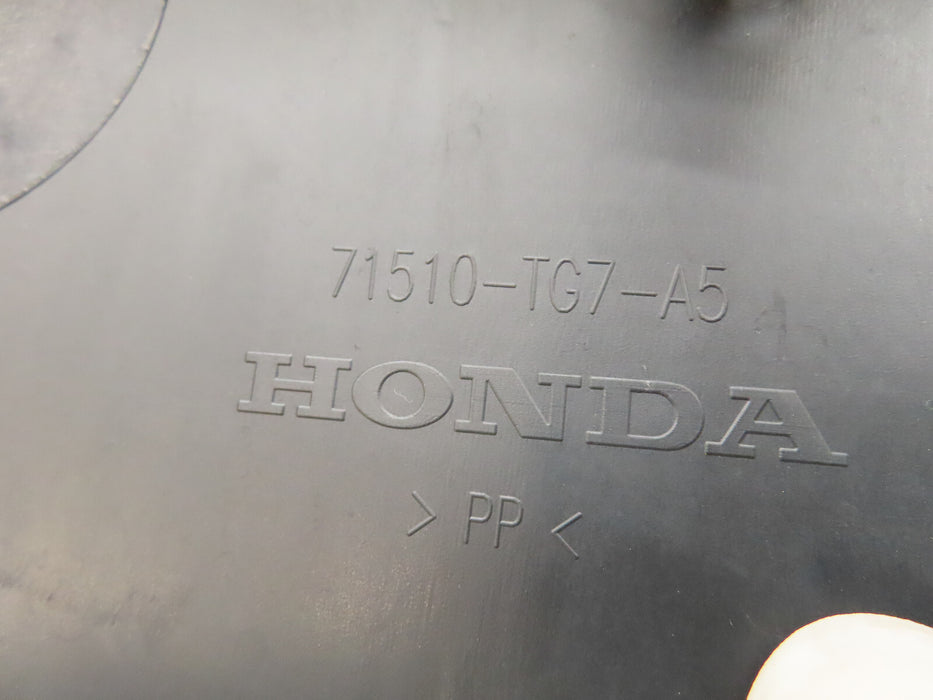 2019-2021 HONDA PILOT REAR BUMPER COVER LOWER VALANCE OEM 71510-TG7-A5