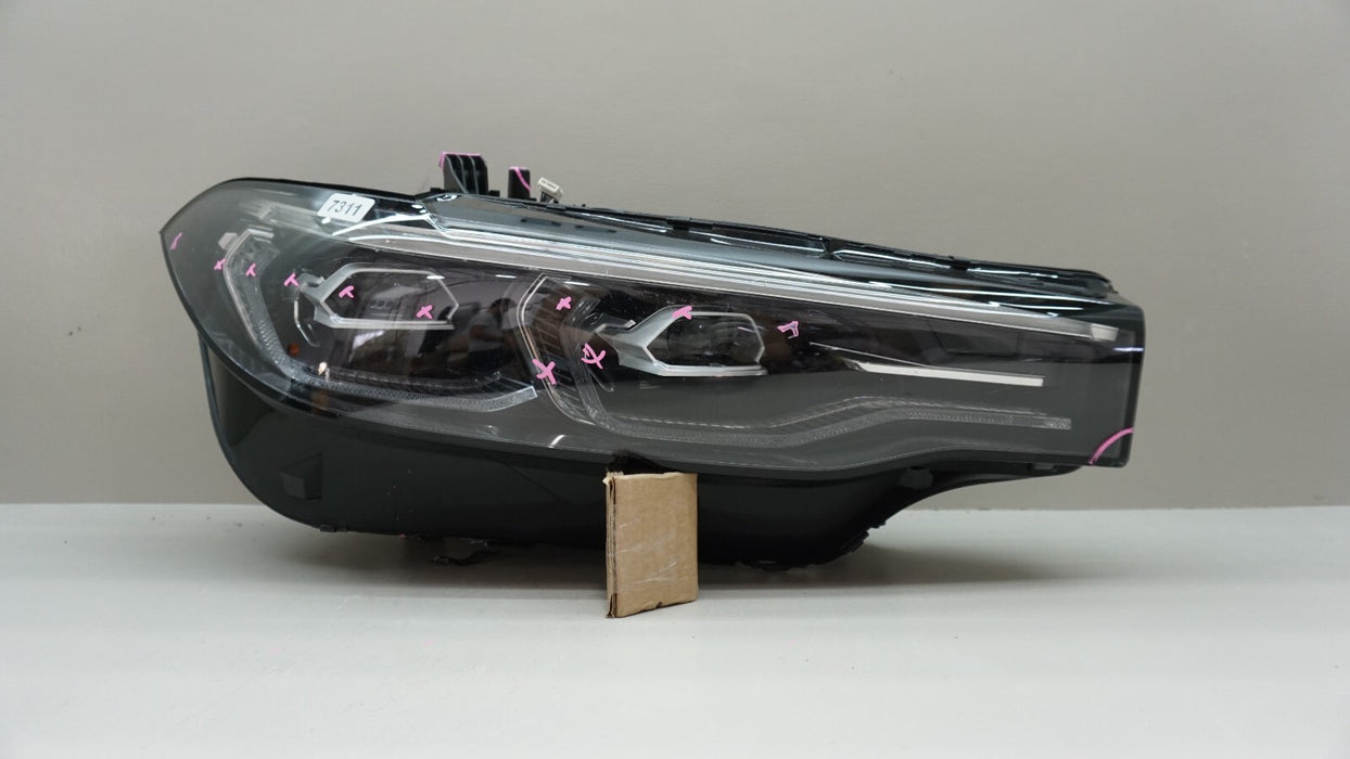 2019-2022 BMW X7 G07 FRONT RIGHT PASSENGER SIDE HEADLIGHT LED OEM 20 21