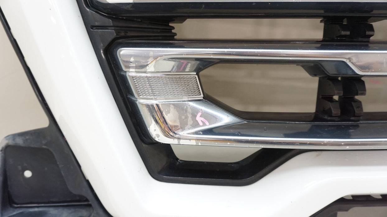 2019-2021 GMC SIERRA 1500 FRONT UPPER RADIATOR GRILLE 84458485 OEM 19 20 21