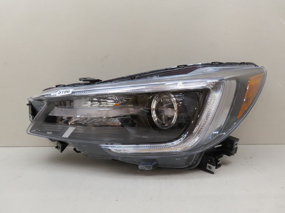 2018 2019 SUBARU LEGACY OUTBACK FRONT LEFT DRIVER SIDE HEADLIGHT LED OEM