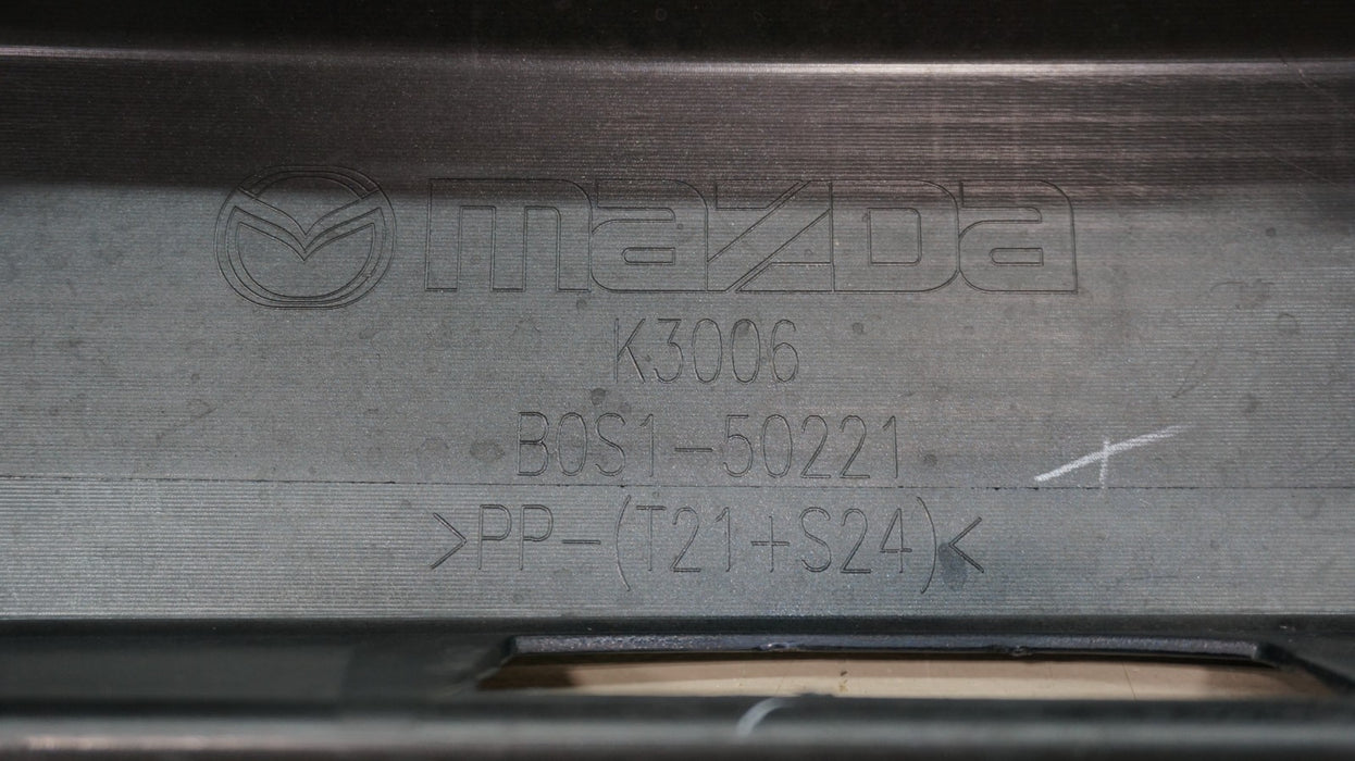 2019-2023 MAZDA 3 REAR BUMPER COVER PANEL OEM B0S1-50221