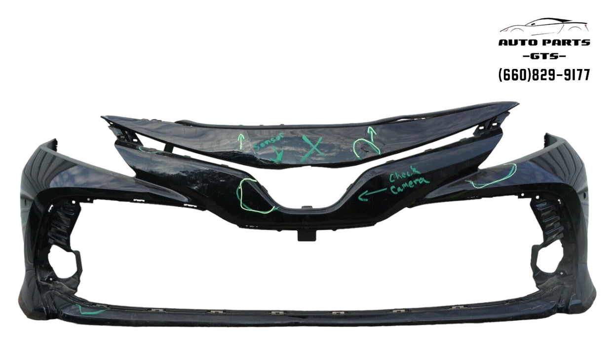 2018-2020 TOYOTA CAMRY FRONT BUMPER PLASTIC PANEL COVER FACTORY OEM 18 19 20