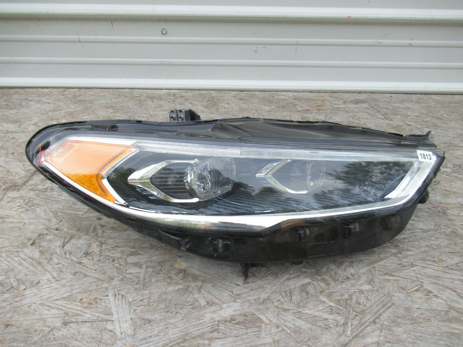 2017 - 2020 FORD FUSION RIGHT PASSENGER SIDE HEADLIGHT HEAD LAMP FULL LED OEM