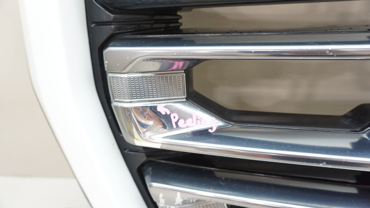 2019-2021 GMC SIERRA 1500 FRONT UPPER RADIATOR GRILLE 84458485 OEM 19 20 21