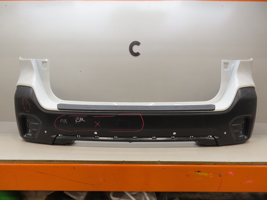 2020-2022 SUBARU OUTBACK REAR BUMPER COVER PLASTIC BLACK 57704AN31A OEM