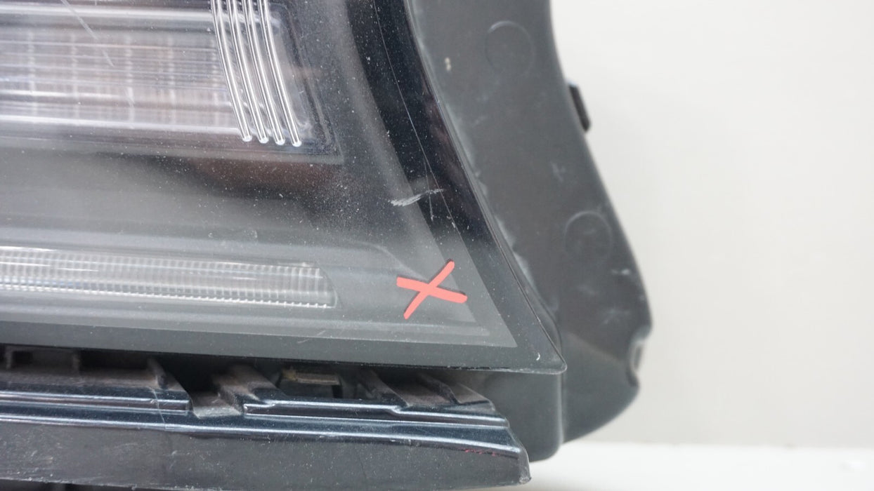 2015-2021 DODGE CHARGER FRONT RIGHT PASSENGER SIDE HEADLIGHT HALOGEN W/LED OEM