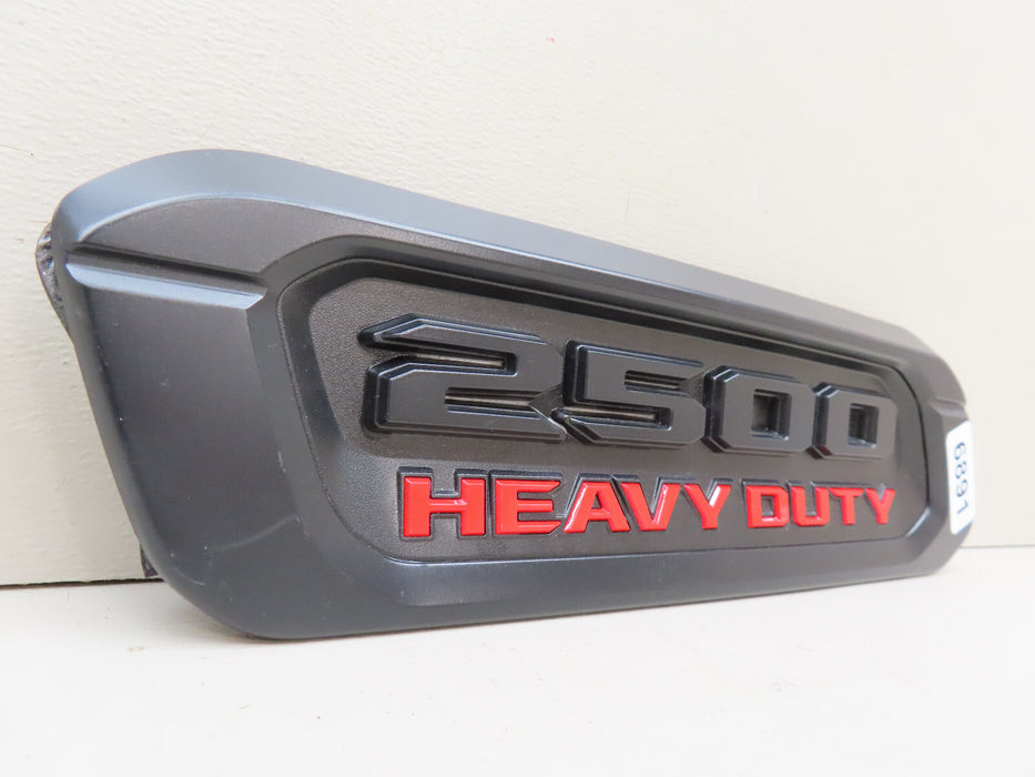 2019-2022 DODGE RAM 2500 FRONT LEFT DRIVER SIDE FENDER NAMEPLATE OEM