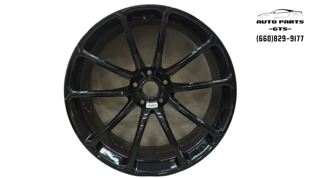 2016-2019 MCLAREN 570S REAR 10 SPOKE WHEEL RIM 21.5X11 21.5" OEM C-35711-TC